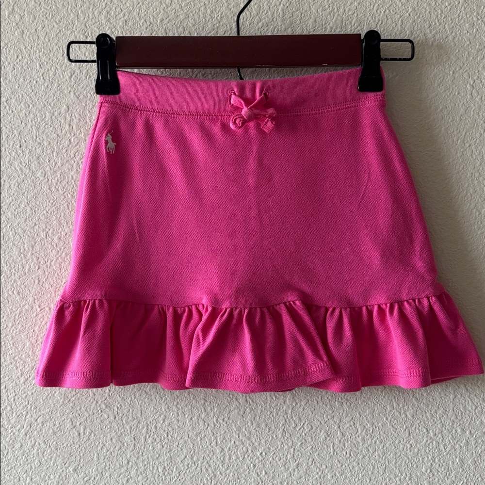 Girl’s Polo Ralph Lauren Pink Skort, 6